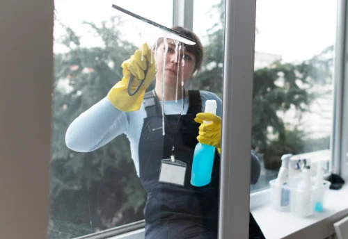 Nettoyage de vitres intérieures et extérieures à Saint-Thomas-la-Garde